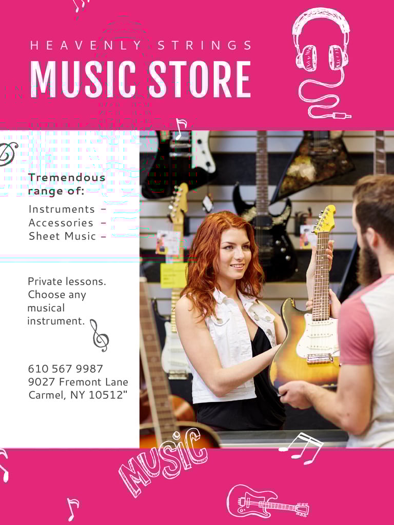 Heavenly Strings Music Store — Створити дизайн Heavenly Strings Music Store — Створити дизайн