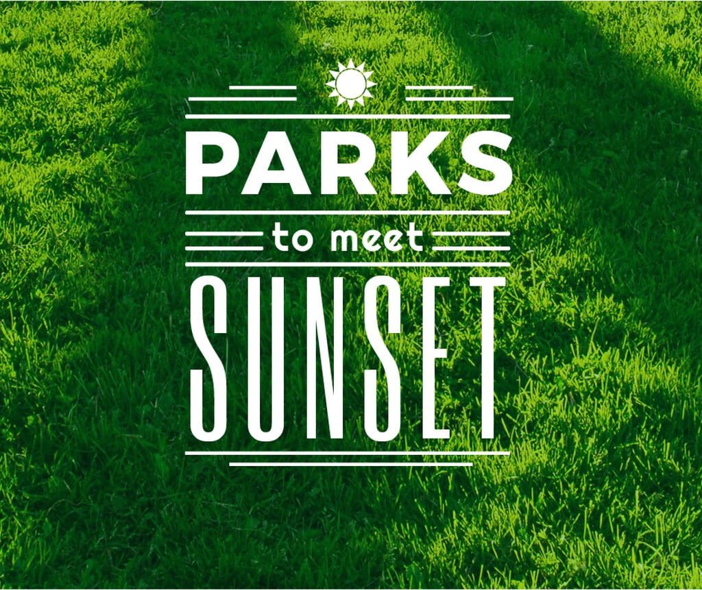 Parks quote on green Grass — Создать дизайн Parks quote on green Grass — Создать дизайн