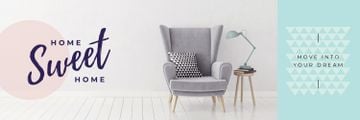 Cozy Interior Armchair Grey Color