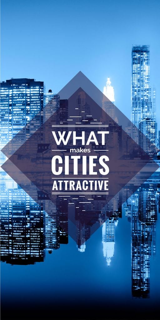 what makes cities attractive poster — Створити дизайн what makes cities attractive poster — Створити дизайн