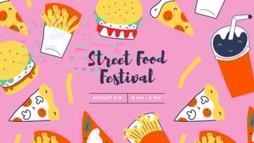 Street Food festival announcement