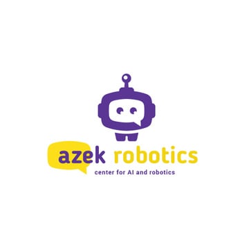 Robotics Center Ad with Cute Android