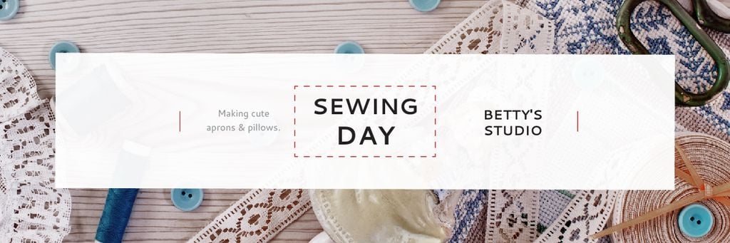 Sewing day event Announcement — ein Design erstellen Sewing day event Announcement — ein Design erstellen