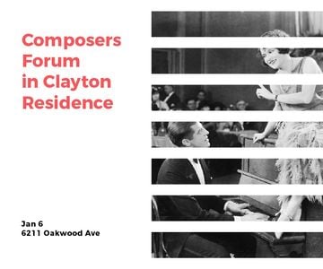 Composers Forum in Clayton Residence