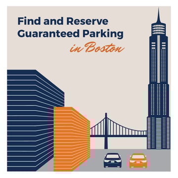 Parking Ad with cars in City