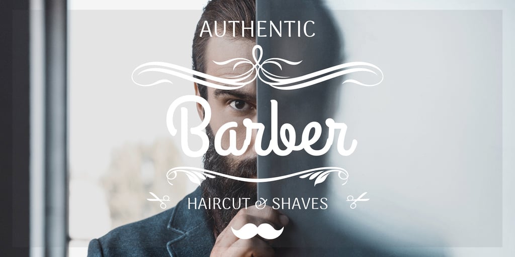 Advertisement for Barbershop — Створити дизайн Advertisement for Barbershop — Створити дизайн