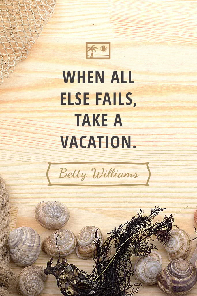 Citation about how take a vacation — Modelo de projeto Citation about how take a vacation — Modelo de projeto