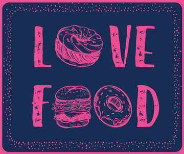 Love food poster