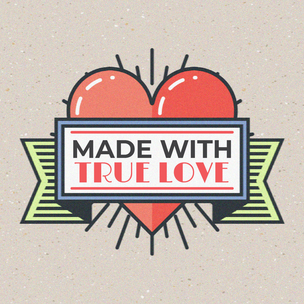 Flickering Heart with Ribbon for Valentine's Day — Create a Design Flickering Heart with Ribbon for Valentine's Day — Create a Design