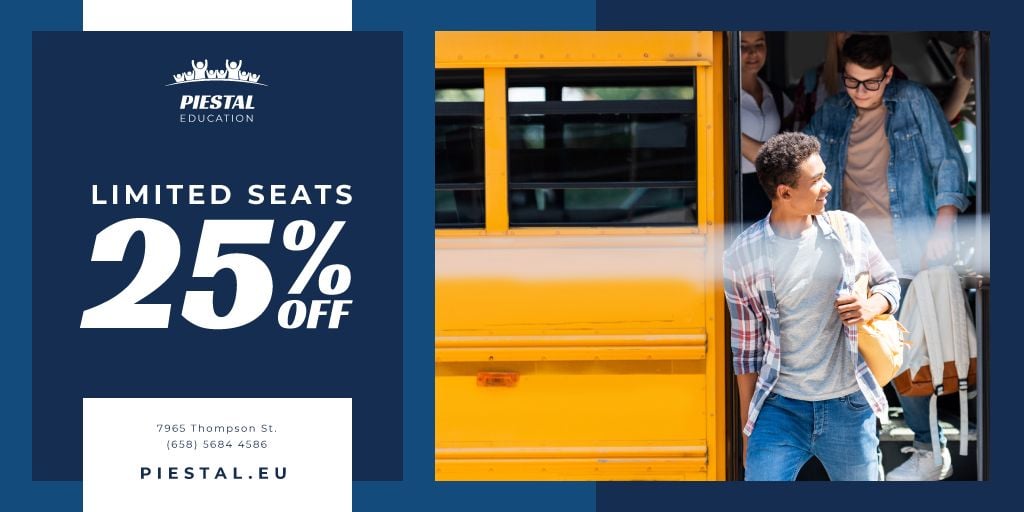 School Promotion Kids by Yellow Bus — ein Design erstellen School Promotion Kids by Yellow Bus — ein Design erstellen
