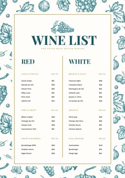 Wine Bar drinks