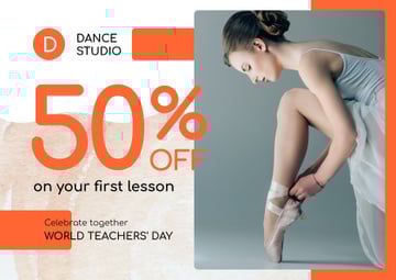 World Teachers' Day Ballet Lessons Sale