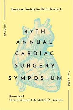 annual cardiac surgery symposium poster