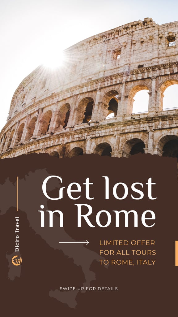Special Tour Offer to Rome — ein Design erstellen Special Tour Offer to Rome — ein Design erstellen
