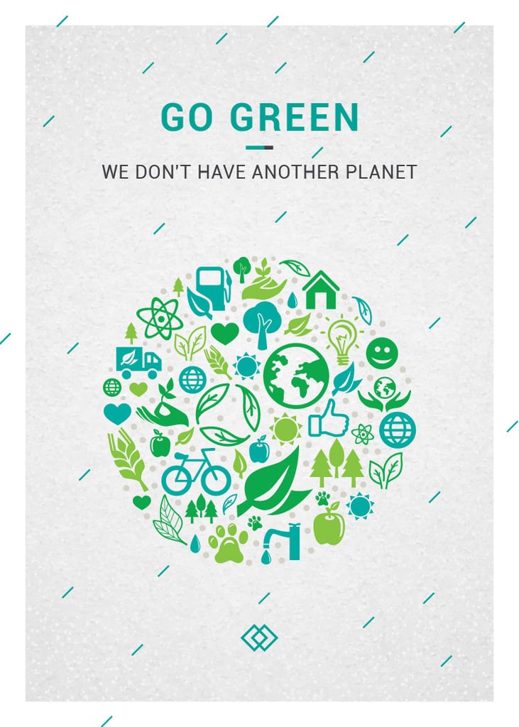 Ecology Concept with green Nature icons — Create a Design Ecology Concept with green Nature icons — Create a Design