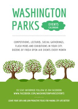 Events in Washington parks
