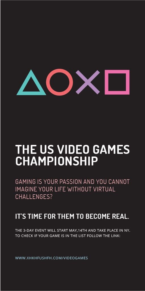 Video games Championship — Create a Design Video games Championship — Create a Design