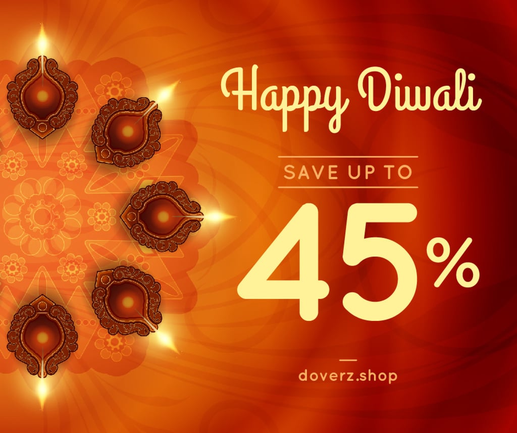 Happy Diwali Greeting Glowing Lamps — Создать дизайн Happy Diwali Greeting Glowing Lamps — Создать дизайн