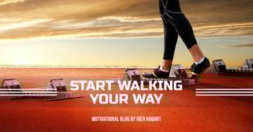 Sports motivation blog banner