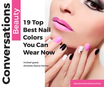 Female Hands with Pastel Nails for Manicure trends