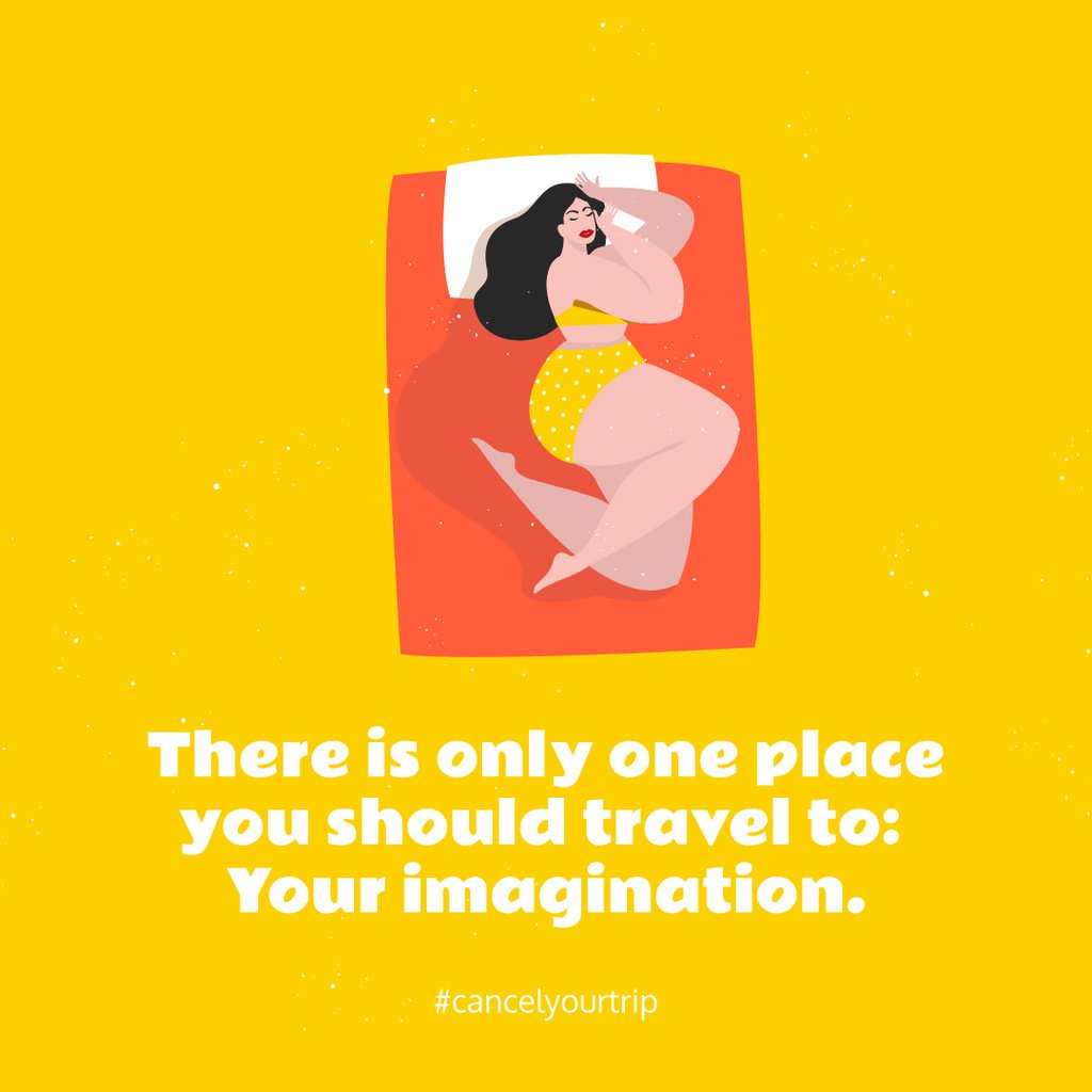 Stay Home concept with Woman Resting in Bed — ein Design erstellen Stay Home concept with Woman Resting in Bed — ein Design erstellen