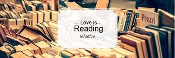 love is reading poster for bookstore