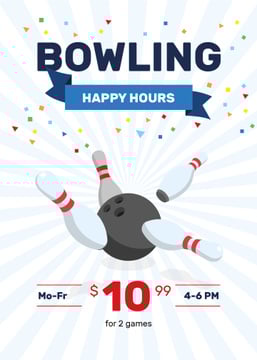 Bowling Club Happy Hours offer