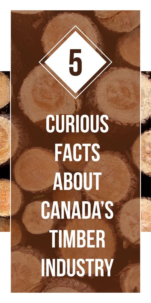 Canada's timber industry banner — Modelo de projeto Canada's timber industry banner — Modelo de projeto