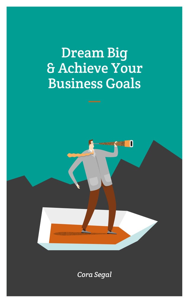 Business Goals Man in Boat with Spyglass - Bir Tasarım Oluşturun Business Goals Man in Boat with Spyglass - Bir Tasarım Oluşturun