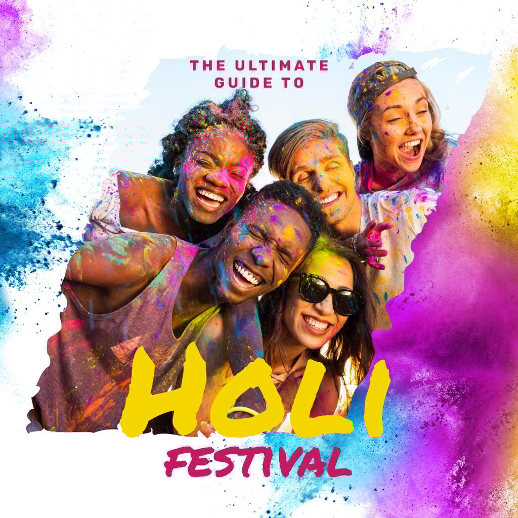 Indian Holi festival celebration — Create a Design Indian Holi festival celebration — Create a Design