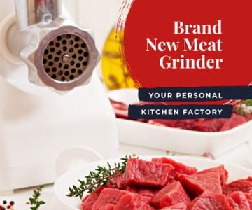 Kitchen Appliances Offer Grinding Raw Meat