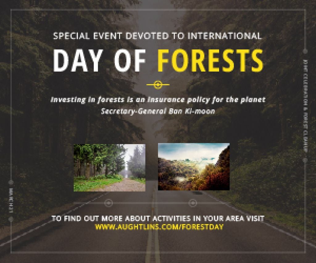 Special Event devoted to International Day of Forests — Create a Design Special Event devoted to International Day of Forests — Create a Design