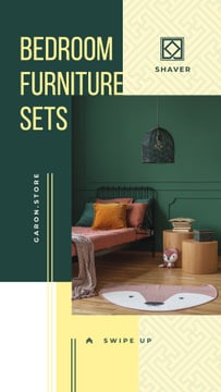 Cozy bedroom interior Offer
