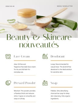Beauty and Skincare nouveautes Review