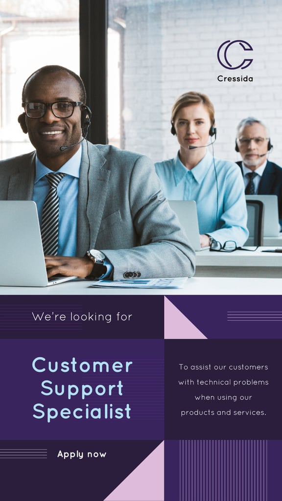 Customers Support Team Working in Headsets - Bir Tasarım Oluşturun Customers Support Team Working in Headsets - Bir Tasarım Oluşturun