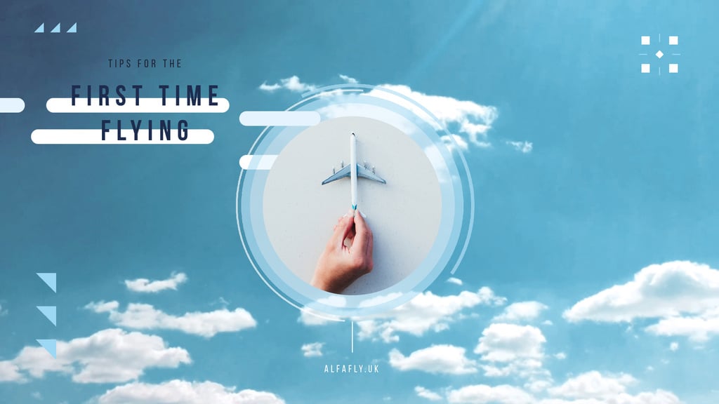 Flying Tips Hand with Toy Plane — ein Design erstellen Flying Tips Hand with Toy Plane — ein Design erstellen
