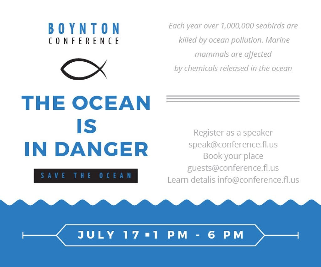 Boynton conference the ocean is in danger – Stwórz projekt Boynton conference the ocean is in danger – Stwórz projekt