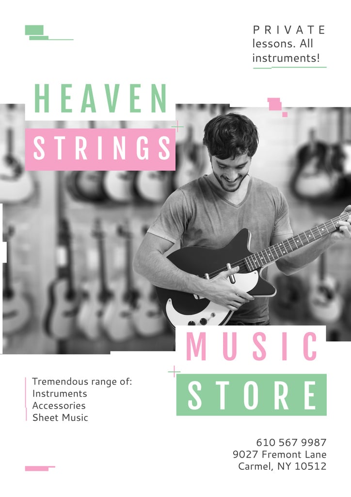 Heaven Strings Music Store — Создать дизайн Heaven Strings Music Store — Создать дизайн