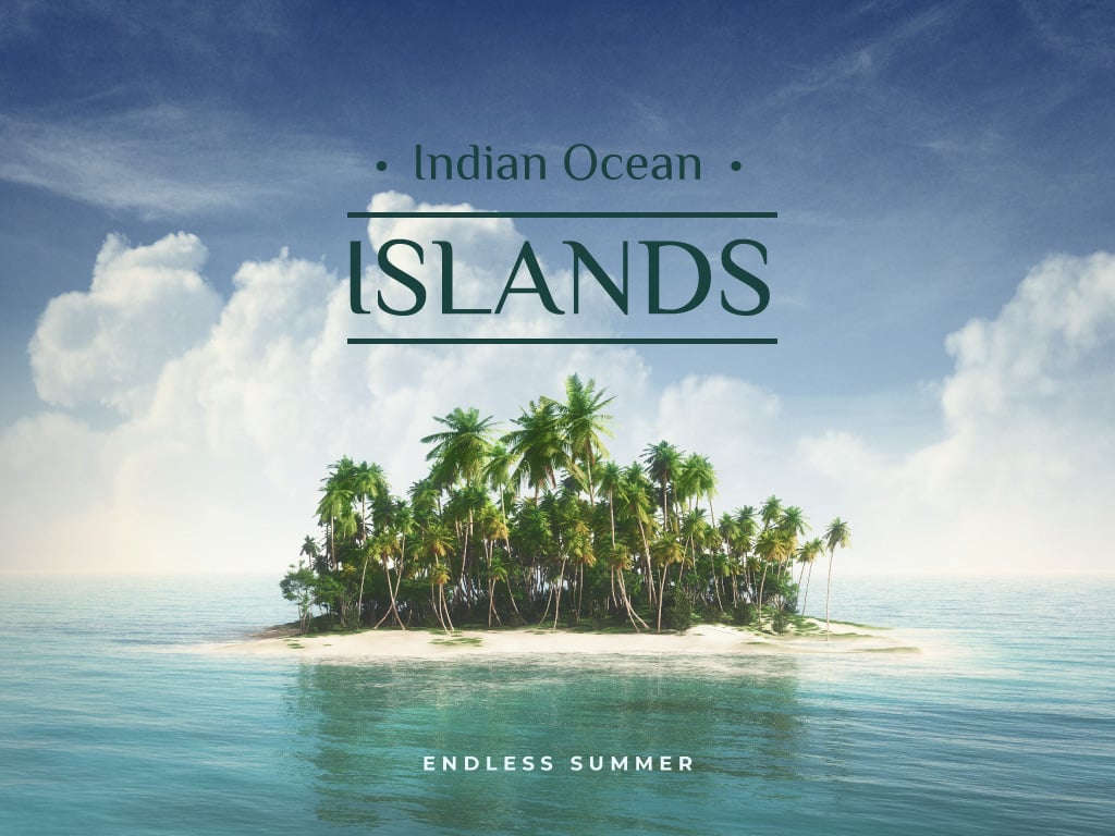 Indian ocean islands — ein Design erstellen Indian ocean islands — ein Design erstellen