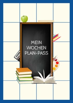 School Week Plan with Stationery