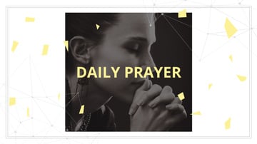 Daily prayer poster
