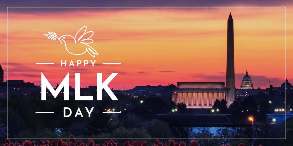 Martin Luther King day card — ein Design erstellen Martin Luther King day card — ein Design erstellen