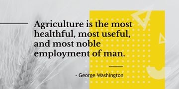 agricultural quote with ear of wheat