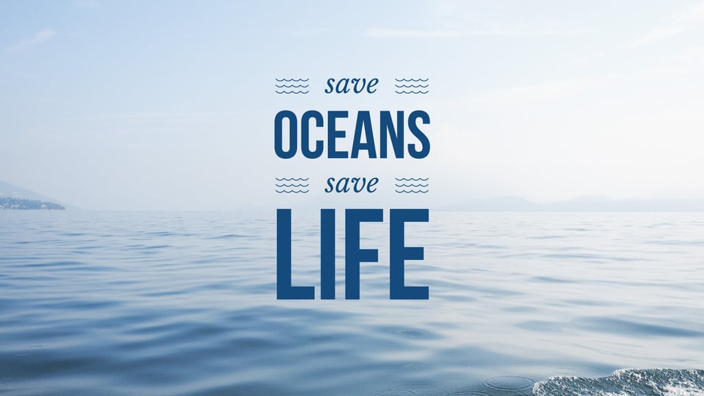 Save oceans save life — Maak een ontwerp Save oceans save life — Maak een ontwerp