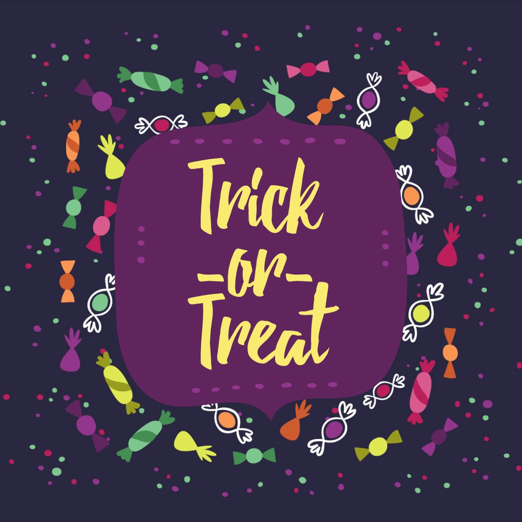 Halloween frame with sweets — ein Design erstellen Halloween frame with sweets — ein Design erstellen