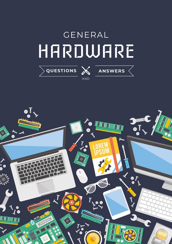 General hardware Ad Online Poster Template Crello