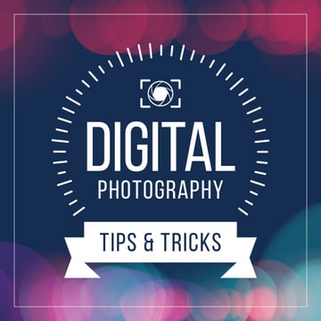 Digital photography tips and tricks poster