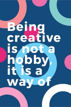 Citation about how to be a creative