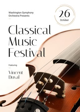 Classical Music Festival Violin Strings
