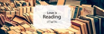 love is reading poster for bookstore